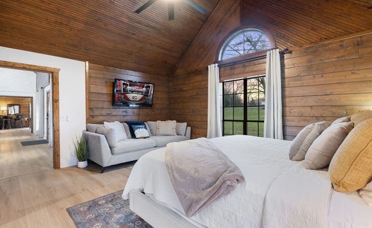 Ground-floor bedroom for easy access without stairs